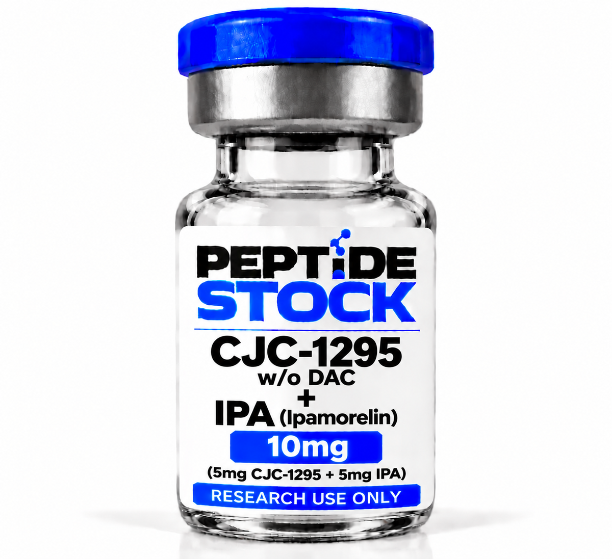CJC-1295 without DAC 5mg + IPA 5mg (10mg)